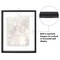 Americanflat Floating Aluminum Picture Frame - Sleek Aluminum Photo Frame for Wall Display - Black Metal Molded Frame - Shatter Resistant Glass - Hanging Hardware